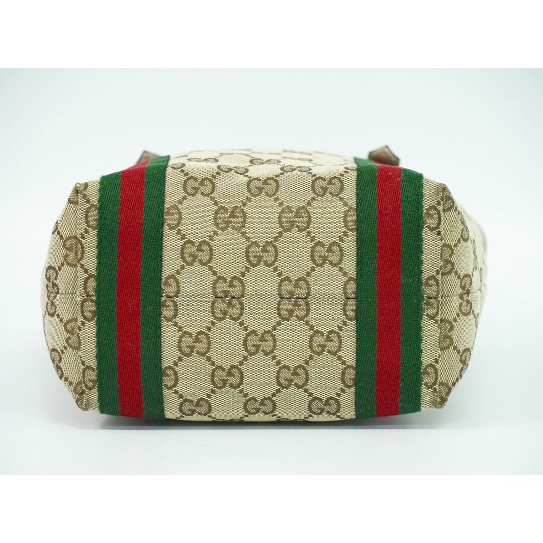 GUCCI - 本物 グッチ GUCCI シェリーライン GGキャンバス トート GUCCI - 本物 グッチ GUCCI シェリーライン GGキャンバス トート