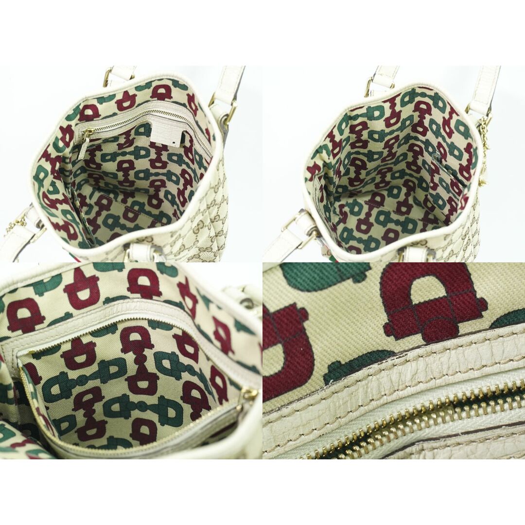 GUCCI - 本物 グッチ GUCCI シェリーライン GGキャンバス トート GUCCI - 本物 グッチ GUCCI シェリーライン GGキャンバス トート