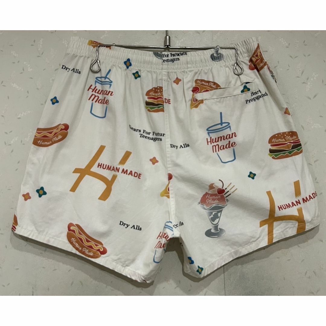 HUMAN MADE - *HUMAN MADE ジャンクフード 総柄 ショートパンツ HUMAN MADE - *HUMAN MADE ジャンクフード 総柄 ショートパンツ