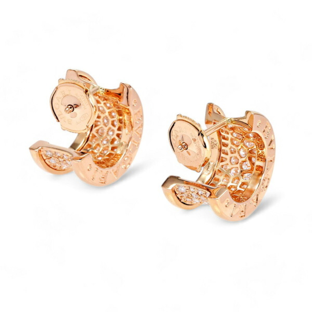 定番のお歳暮&冬ギフトの商品をすべ BVLGARI - ピンクゴールド K18PG ビー・ゼロワン ブルガリ イヤリング、ピアス