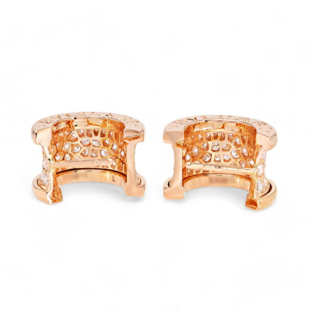 特価品セ BVLGARI - ブルガリ ビー・ゼロワン K18PG ピンクゴールド イヤリング、ピアス