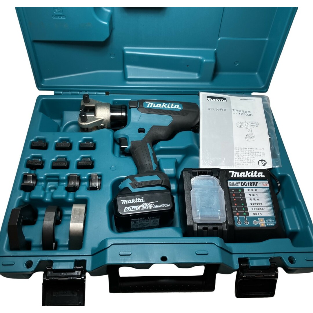 Makita - ЗЗMAKITA マキタ 18V 圧着機 充電器・バッテリーx1 Makita - ЗЗMAKITA マキタ 18V 圧着機 充電器・バッテリーx1