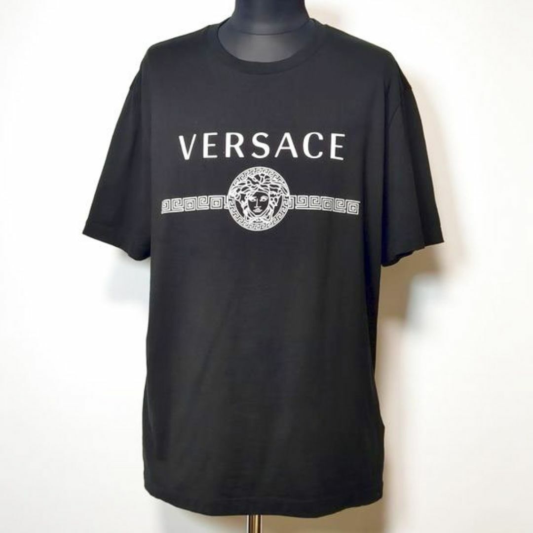 VERSACE - イタリア製 ヴェルサーチ メデューサ ロゴ Tシャツ VERSACE - イタリア製 ヴェルサーチ メデューサ ロゴ Tシャツ