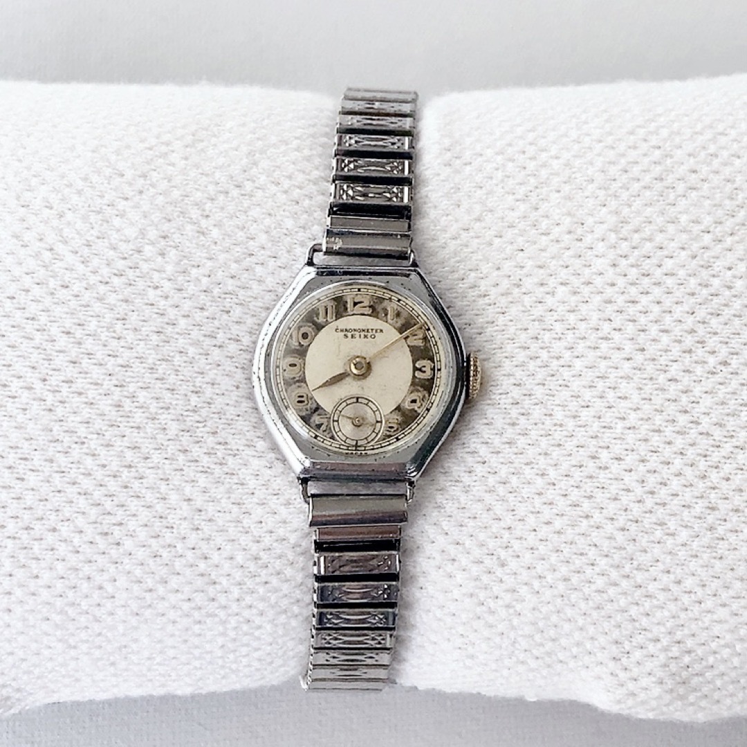 SEIKO - SEIKO CHRONOMETER レディース手巻き腕時計 (8028) 稼動 SEIKO - SEIKO CHRONOMETER レディース手巻き腕時計 (8028) 稼動
