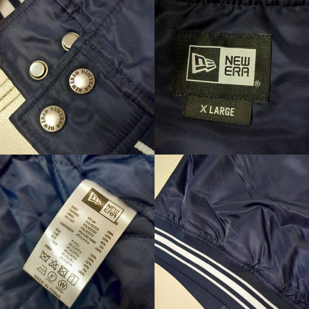 NEW ERA - ニューエラ ヤンキース ナイロンバーシティジャケット NEW ERA - ニューエラ ヤンキース ナイロンバーシティジャケット