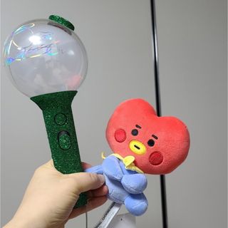 BTS アミボム ラメグリッター ステッカー ペンライト glitter シール(アイドルグッズ)