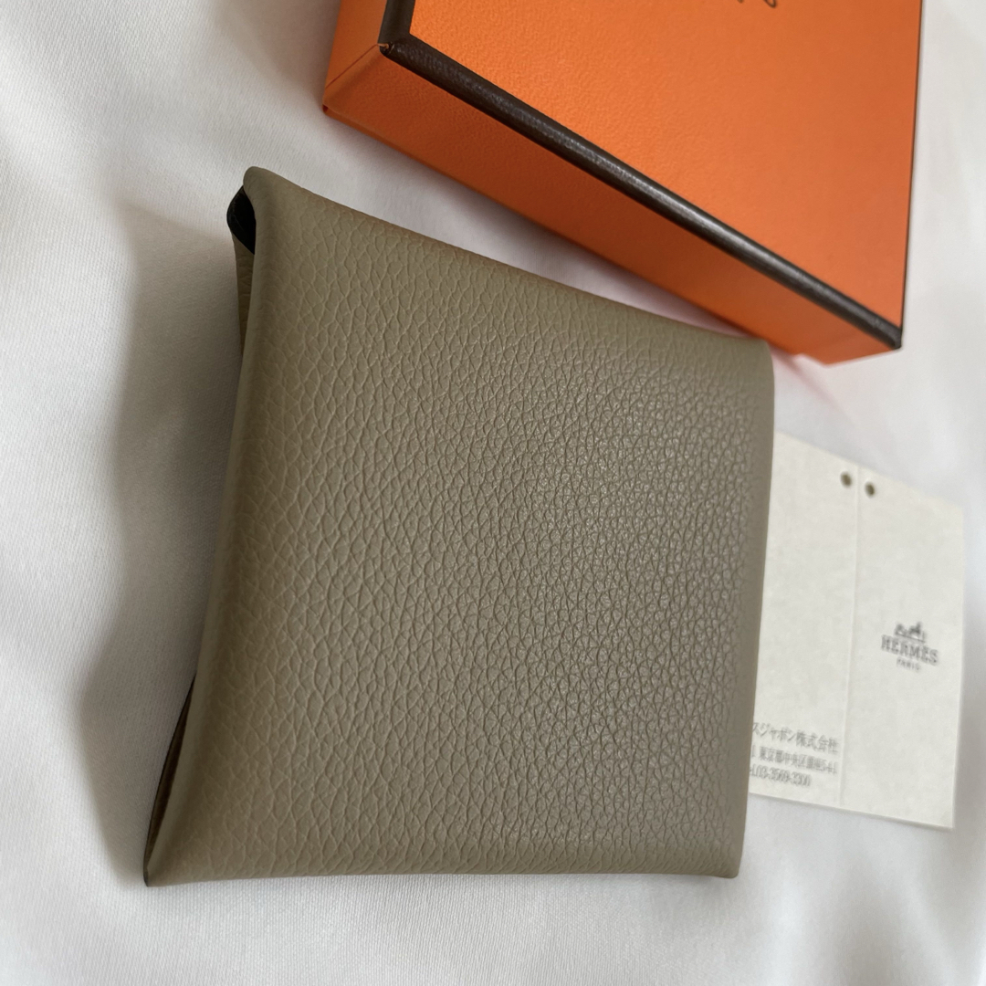 エルメス HERMES バスティア コインケース ベージュマルファ エルメス HERMES バスティア コインケース ベージュマルファ