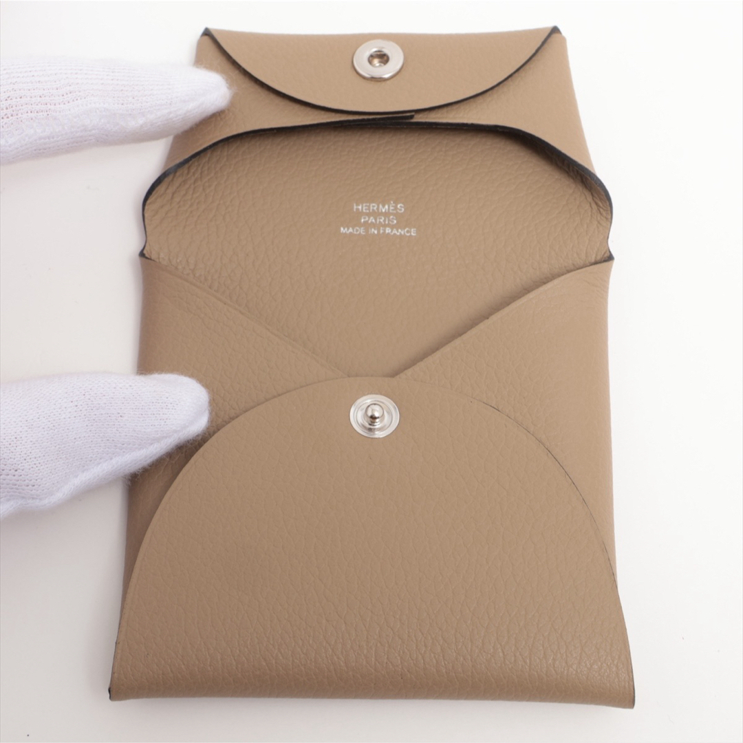 エルメス HERMES バスティア コインケース ベージュマルファ エルメス HERMES バスティア コインケース ベージュマルファ