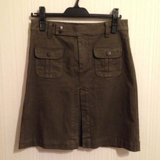 ギャップ(GAP)のGAP カーキスカート♪(ひざ丈スカート)