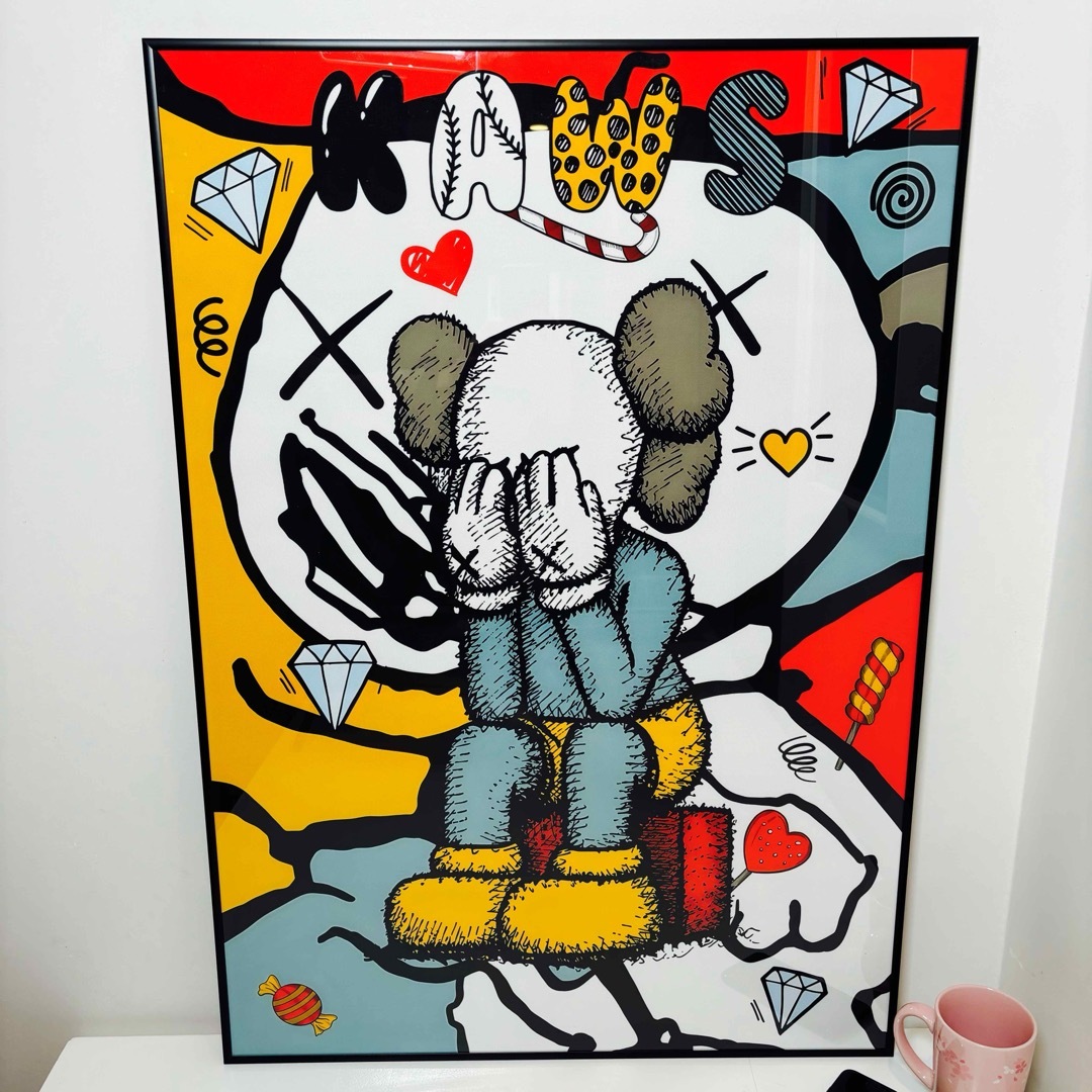 ポスター】KAWS(カウズ)12 ベアブリック(A1サイズ)の通販 by ポスター】KAWS(カウズ)12 ベアブリック(A1サイズ)の通販 by