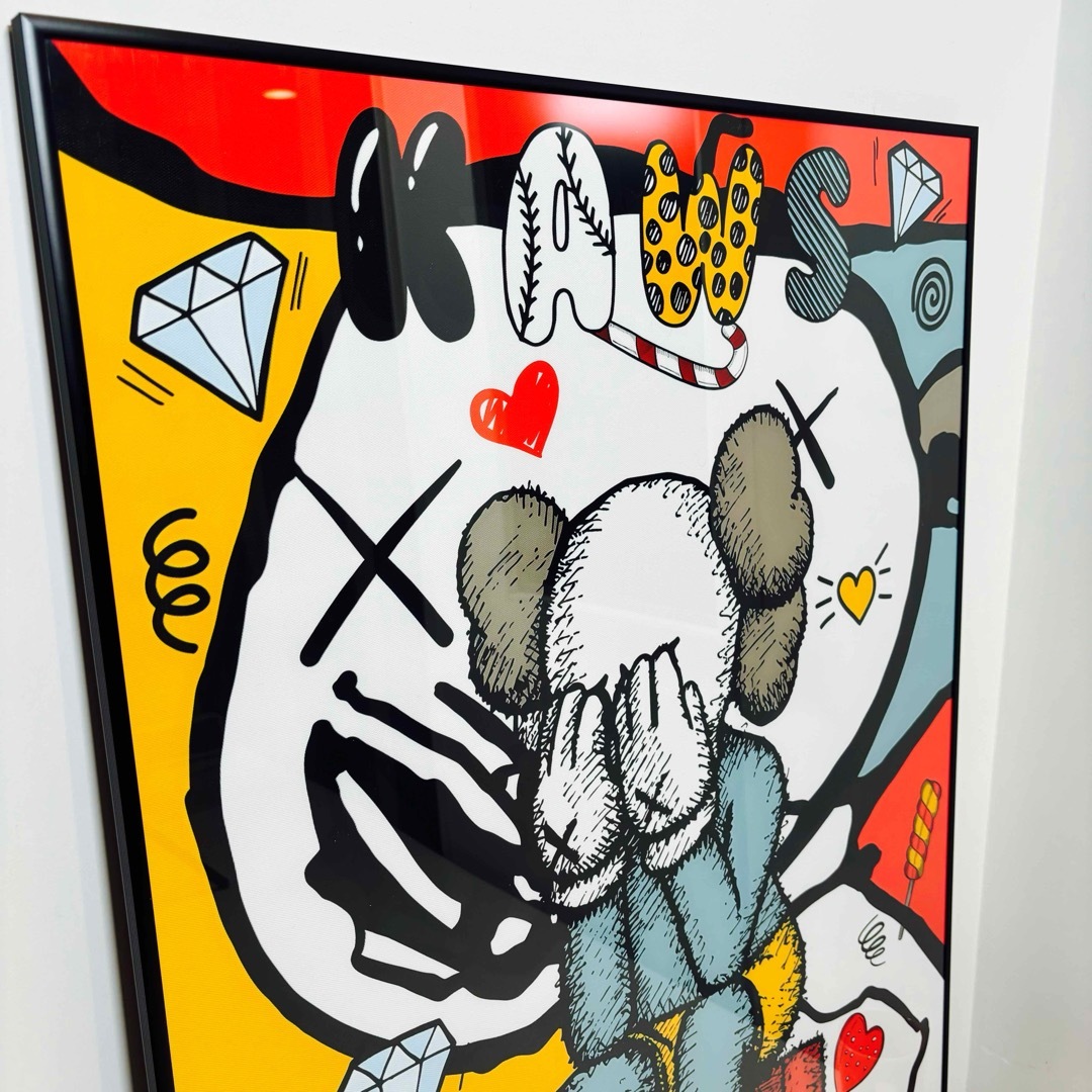 ポスター】KAWS(カウズ)34 ベアブリック(A1サイズ) (ポスター ポスター】KAWS(カウズ)34 ベアブリック(A1サイズ) (ポスター