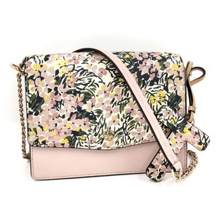 トリーバーチ(Tory Burch)のTORY BURCH チェーンショルダーバッグ フラワー PVC ピンク(ショルダーバッグ)