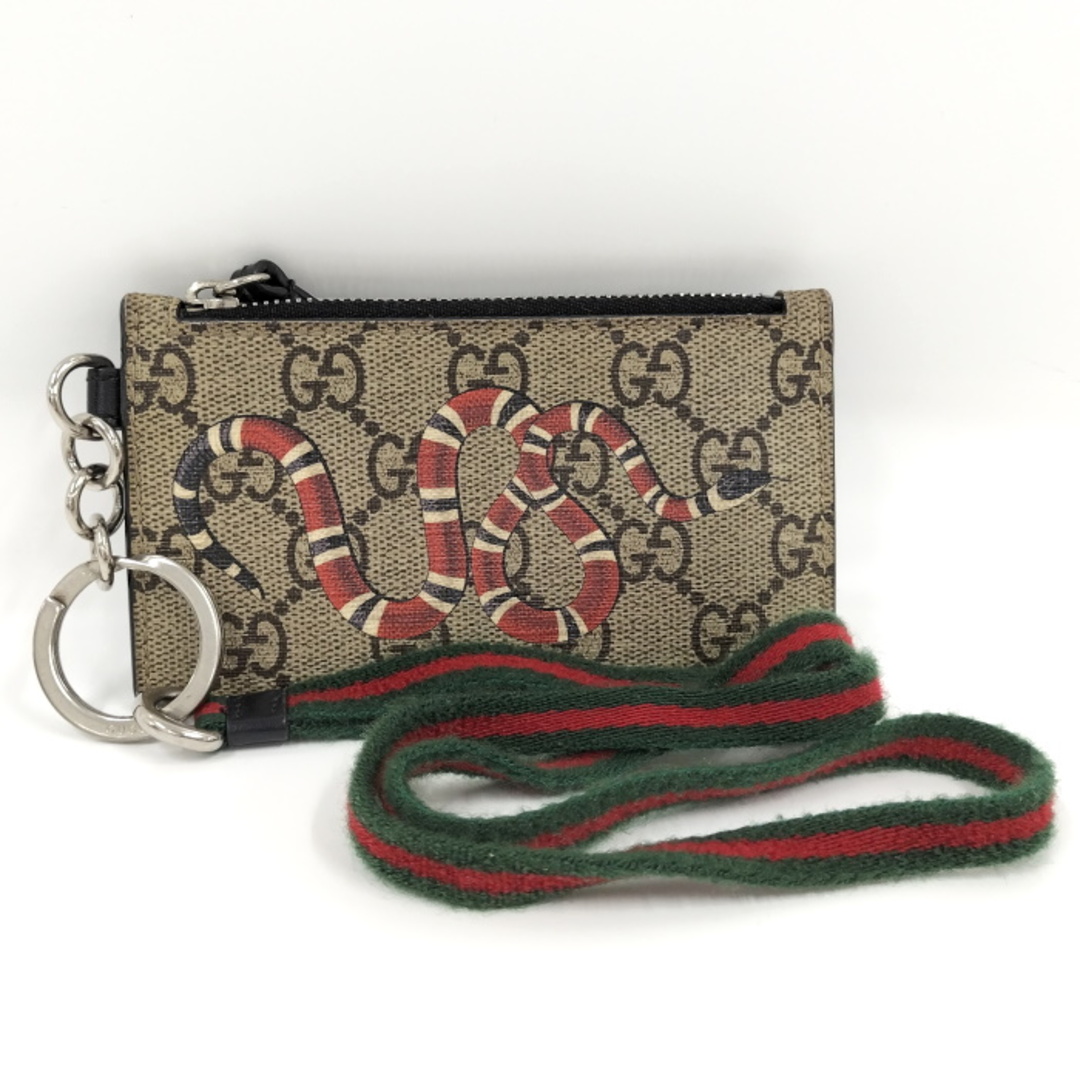 GUCCI - GUCCI カードケース コインケース キングスネーク GG GUCCI - GUCCI カードケース コインケース キングスネーク GG
