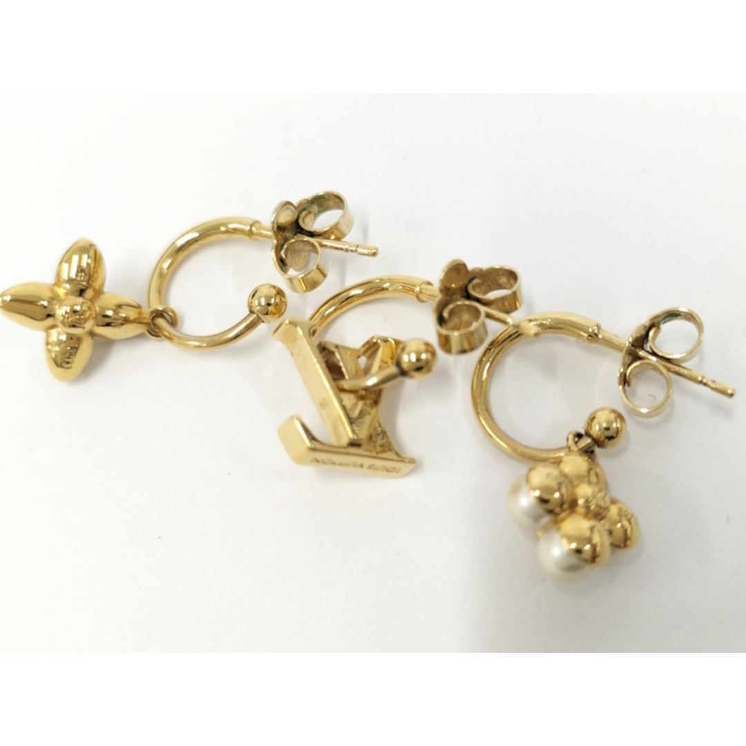 LOUIS VUITTON - LOUIS VUITTON ピアス フローラグラム セット3 LOUIS VUITTON - LOUIS VUITTON ピアス フローラグラム セット3