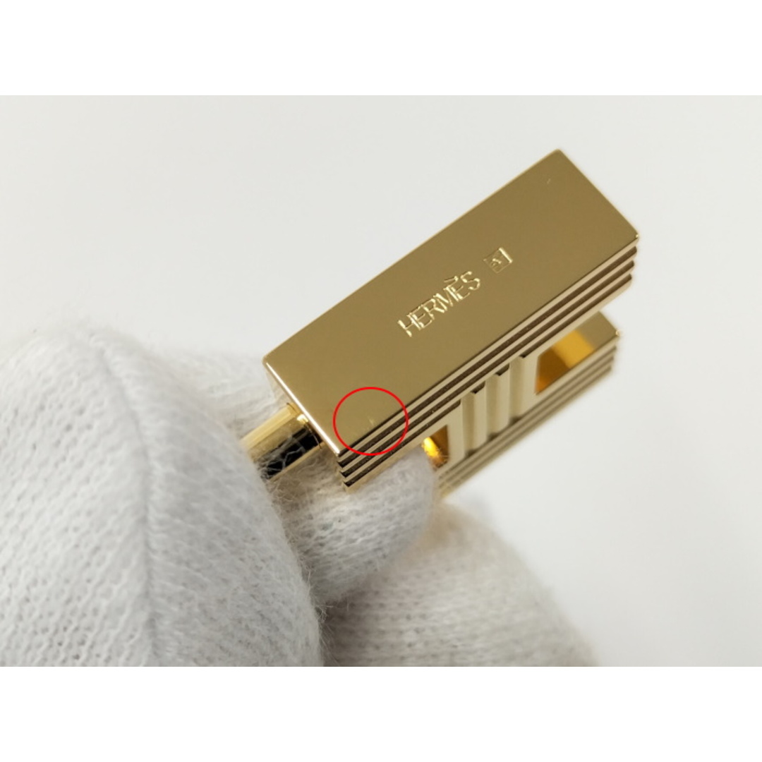 HERMES - HERMES カデナ Hロゴ チャーム ゴールド GPの通販 by HERMES - HERMES カデナ Hロゴ チャーム ゴールド GPの通販 by