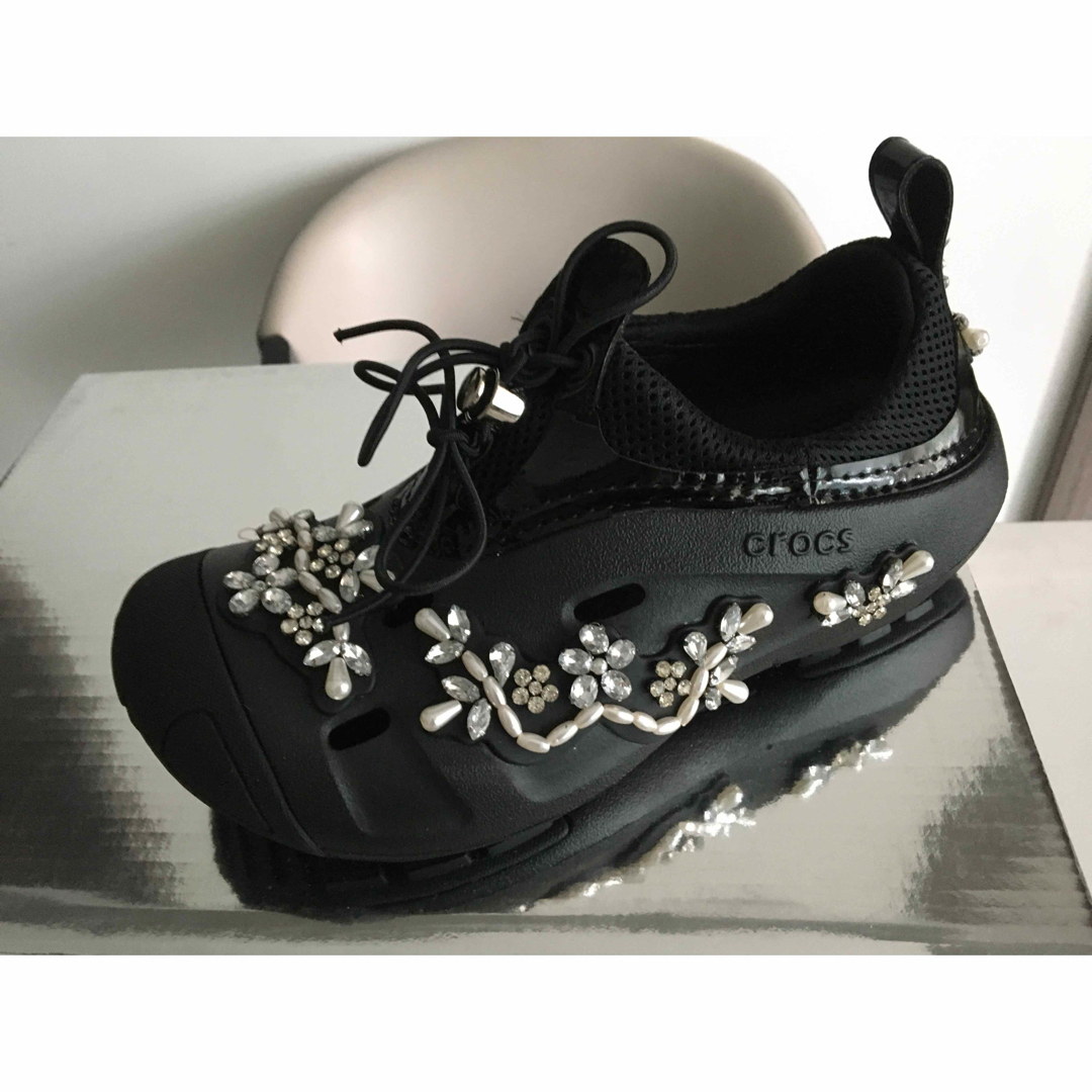 Simone Rocha Crocs シモーネロシャ クロックス ブラック 黒 Simone Rocha Crocs シモーネロシャ クロックス ブラック 黒