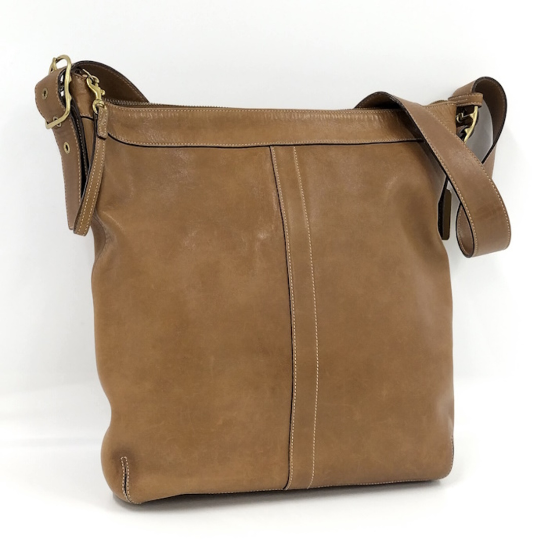 COACH コーチ ショルダーバッグ レザー ブラウン 茶色 6-012 COACH コーチ ショルダーバッグ レザー ブラウン 茶色 6-012