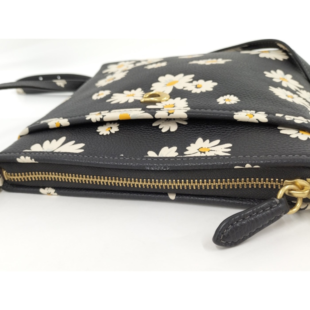 COACH - COACH メッセンジャー クロスボディ レザー フローラル COACH - COACH メッセンジャー クロスボディ レザー フローラル