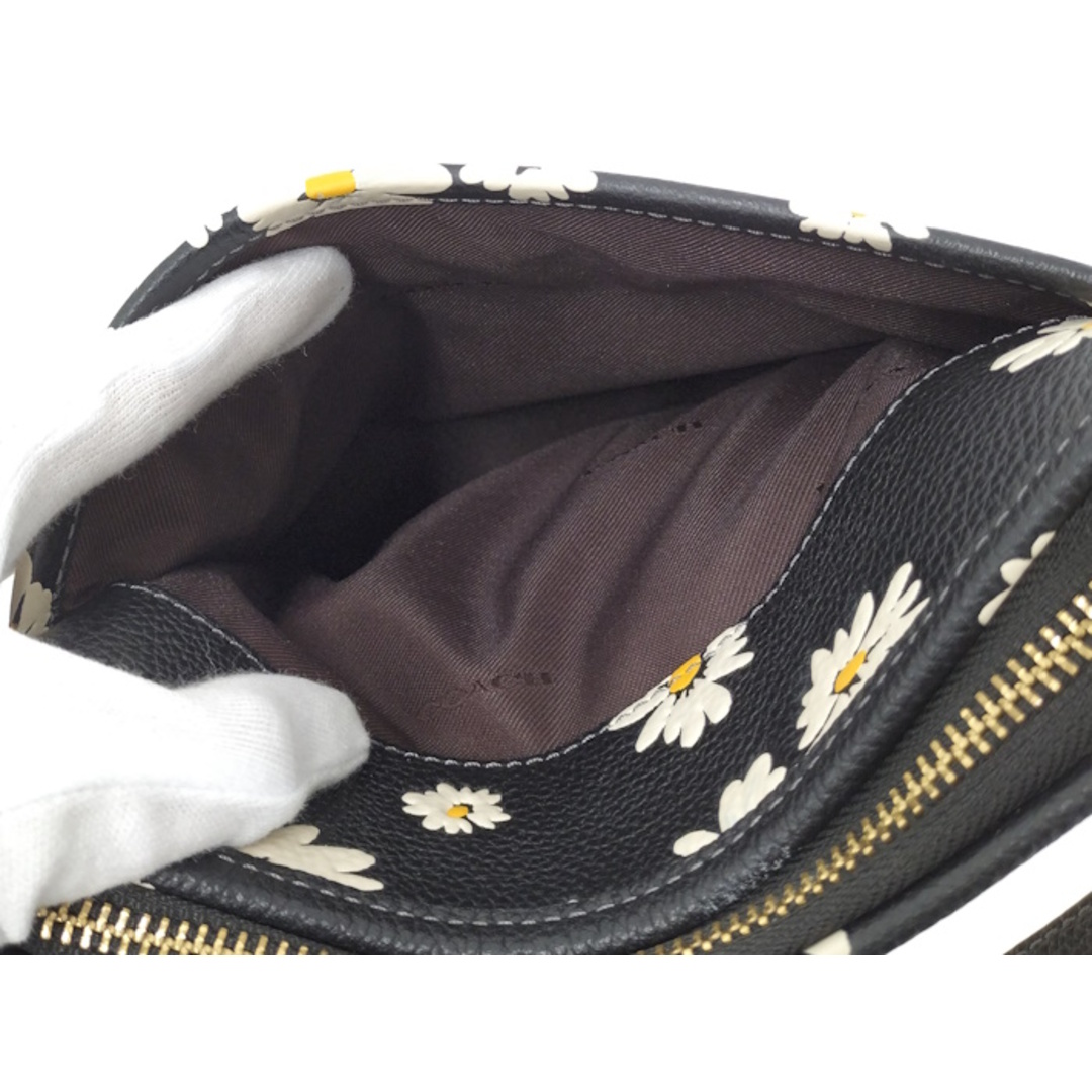 COACH - COACH メッセンジャー クロスボディ レザー フローラル COACH - COACH メッセンジャー クロスボディ レザー フローラル