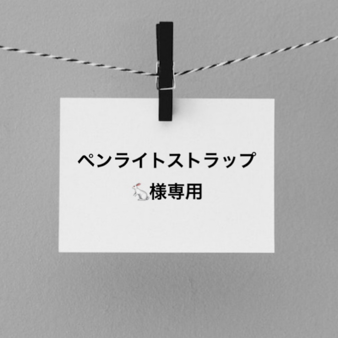 ペンライトストラップ エンタメ/ホビーのタレントグッズ(アイドルグッズ)の商品写真