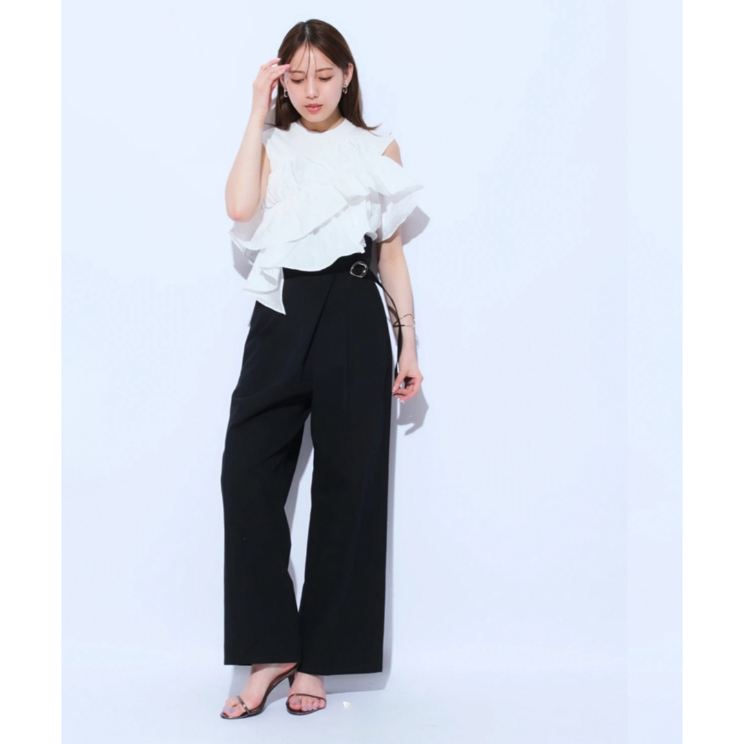 Mystrada - Mystrada アシメチノワイドパンツの通販 by Shop Mystrada - Mystrada アシメチノワイドパンツの通販 by Shop
