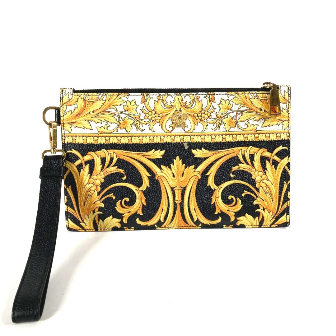 VERSACE - ヴェルサーチ VERSACE 総柄 ロゴ ポーチ カバン VERSACE - ヴェルサーチ VERSACE 総柄 ロゴ ポーチ カバン