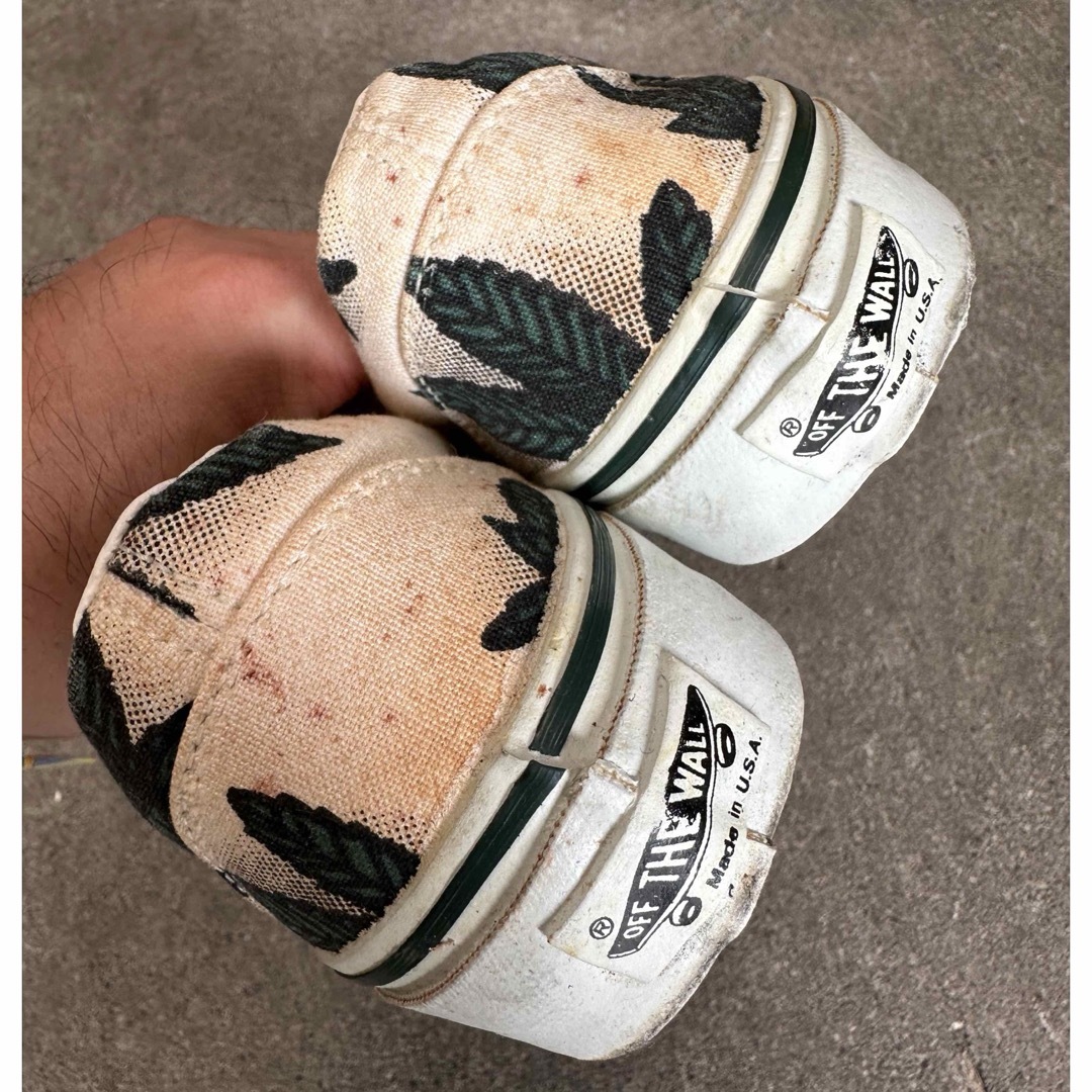 vans スリッポン マリファナ USA製 US7.5 90s スニーカー vans スリッポン マリファナ USA製 US7.5 90s スニーカー