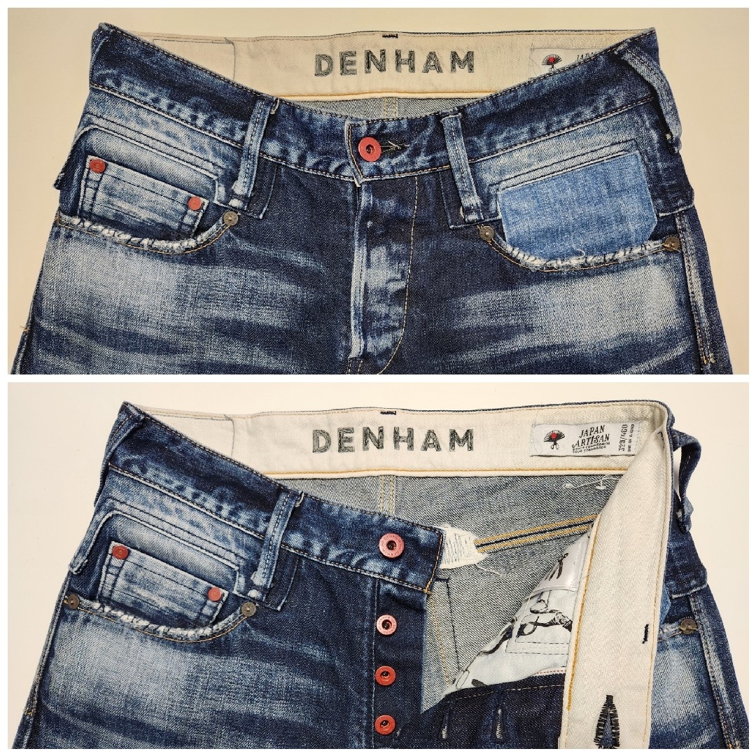 DENHAM - 【美品】デンハム SKIN MIJAKI 日本製 460本限定 W28の DENHAM - 【美品】デンハム SKIN MIJAKI 日本製 460本限定 W28の