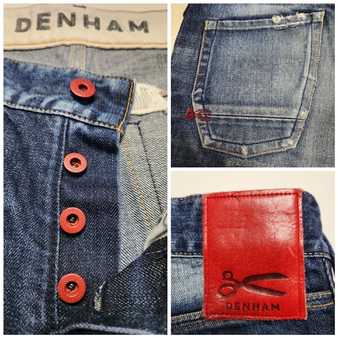 DENHAM - 【美品】デンハム SKIN MIJAKI 日本製 460本限定 W28の DENHAM - 【美品】デンハム SKIN MIJAKI 日本製 460本限定 W28の