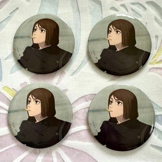 呪術廻戦　懐玉　玉折　家入硝子　缶バッジ(バッジ/ピンバッジ)