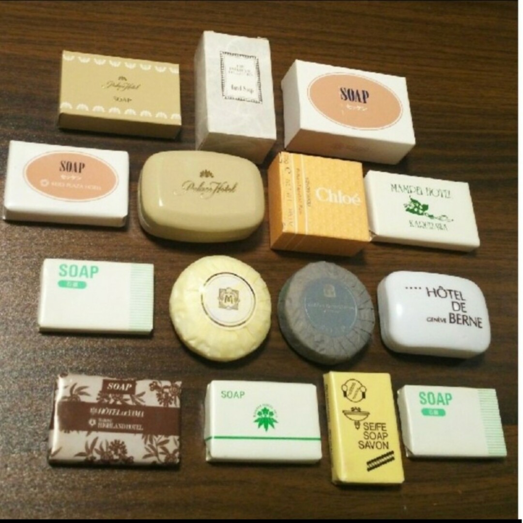 SHISEIDO (資生堂)(シセイドウ)の♦処分 SOAP せっけん 15個 ② エンタメ/ホビーのコレクション(ノベルティグッズ)の商品写真