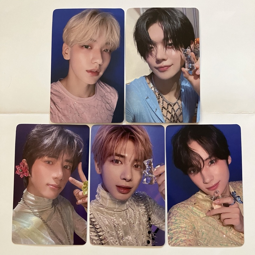 TXT TEMPTATION weverse特典 トレカ 7枚コンプ① TXT TEMPTATION weverse特典 トレカ 7枚コンプ①