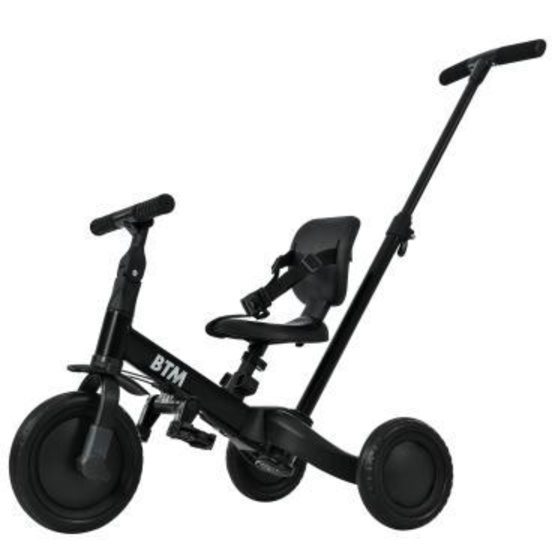 三輪車 足けりバイク 一台4役 ベビーカー かじとり 手押し棒付 三輪車 足けりバイク 一台4役 ベビーカー かじとり 手押し棒付