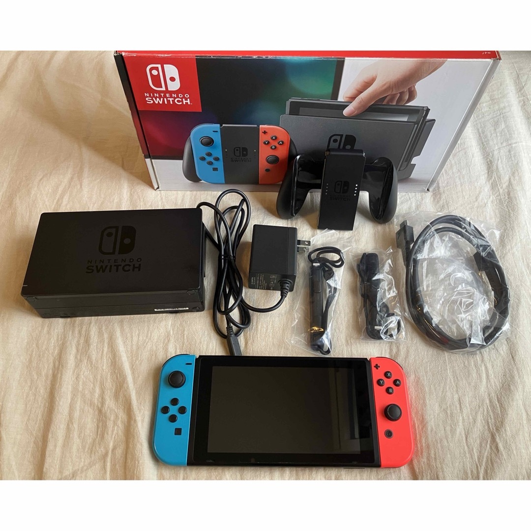 Nintendo Switch本体 任天堂 スイッチ 動作確認済み 箱あり Nintendo Switch本体 任天堂 スイッチ 動作確認済み 箱あり