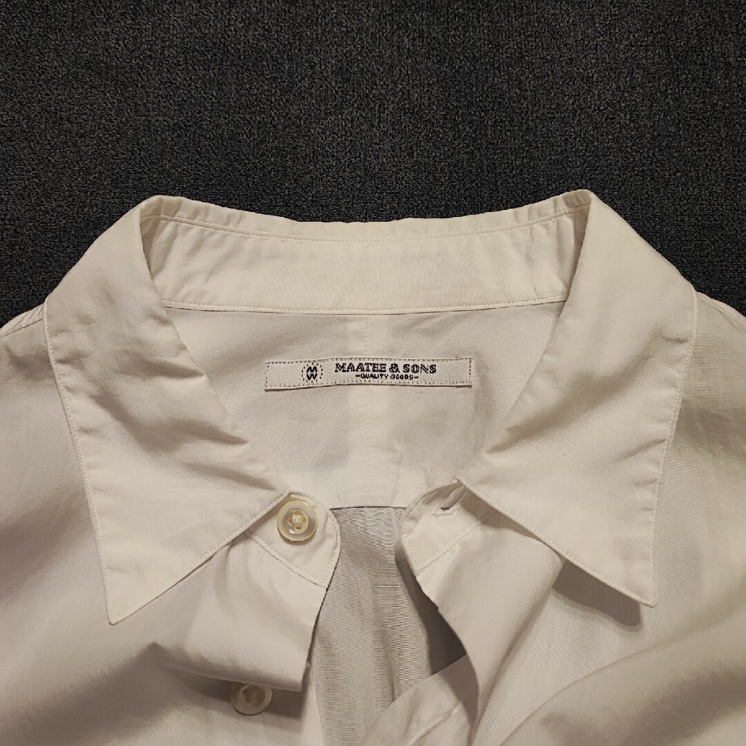 MAATEE&SONS 柿乃葉 Ex Loose Dress Shirt トップス MAATEE&SONS 柿乃葉 Ex Loose Dress Shirt トップス