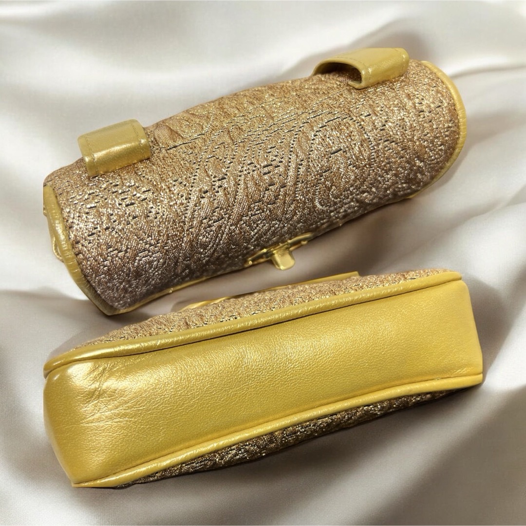 CHANEL - 激レア 付属品完備 ヴィンテージ シャネル 西陣織り CHANEL - 激レア 付属品完備 ヴィンテージ シャネル 西陣織り