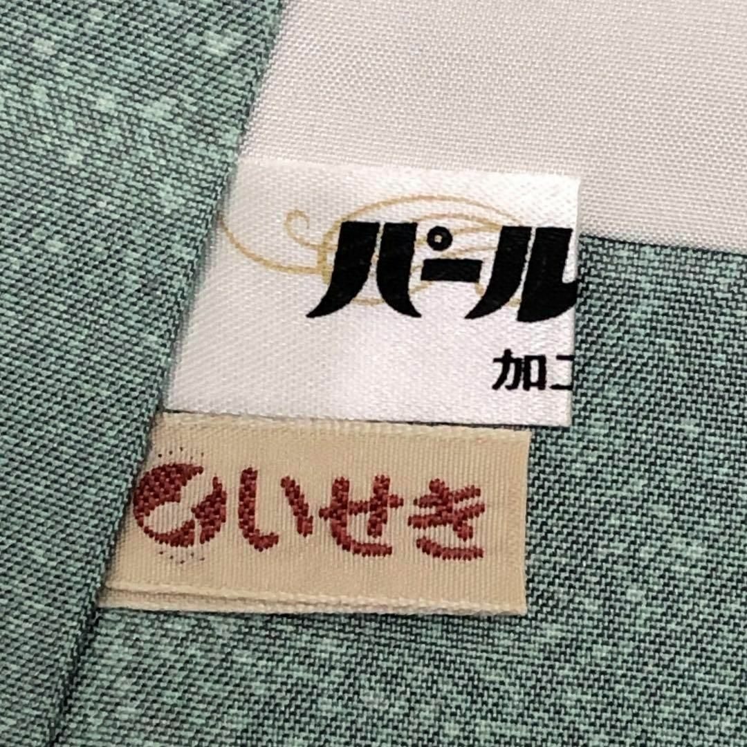 付下げ 染大島 裏葉色 上品な暈し トールサイズ ガード加工 K 付下げ 染大島 裏葉色 上品な暈し トールサイズ ガード加工 K
