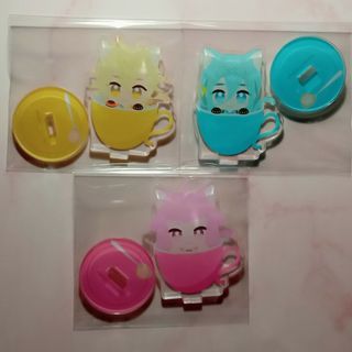 刀剣乱舞 『刀猫Cafe』 アクスタ　千代金丸　治金丸　北谷菜切(キャラクターグッズ)
