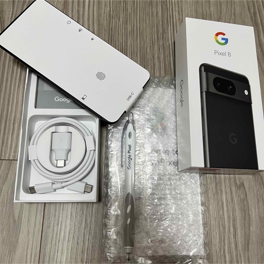新品 未使用】Google pixel 8 オブシディアン おまけ付き 新品 未使用】Google pixel 8 オブシディアン おまけ付き