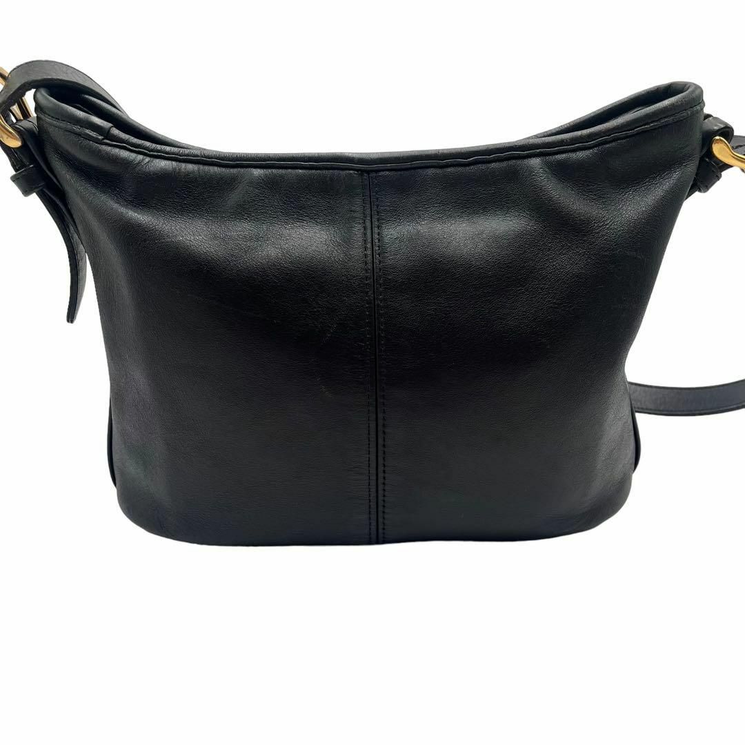 美品✨OLD COACH オールドコーチ ショルダーバッグ 斜め掛け 黒青 美品✨OLD COACH オールドコーチ ショルダーバッグ 斜め掛け 黒青