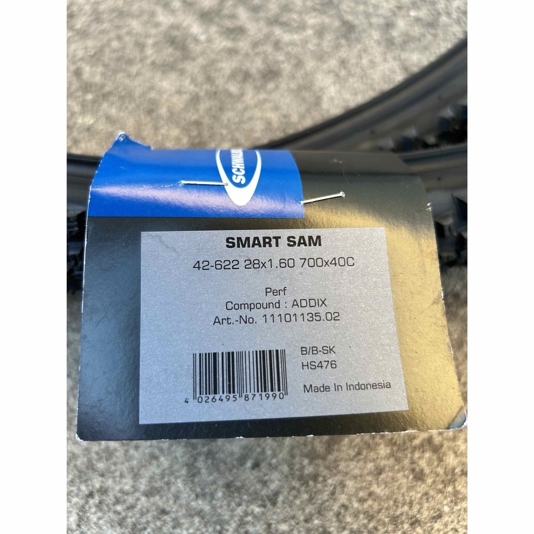 SCHWALBE - Schwalbe SMART SAM 700×40C(28×1.60)2本セットの SCHWALBE - Schwalbe SMART SAM 700×40C(28×1.60)2本セットの