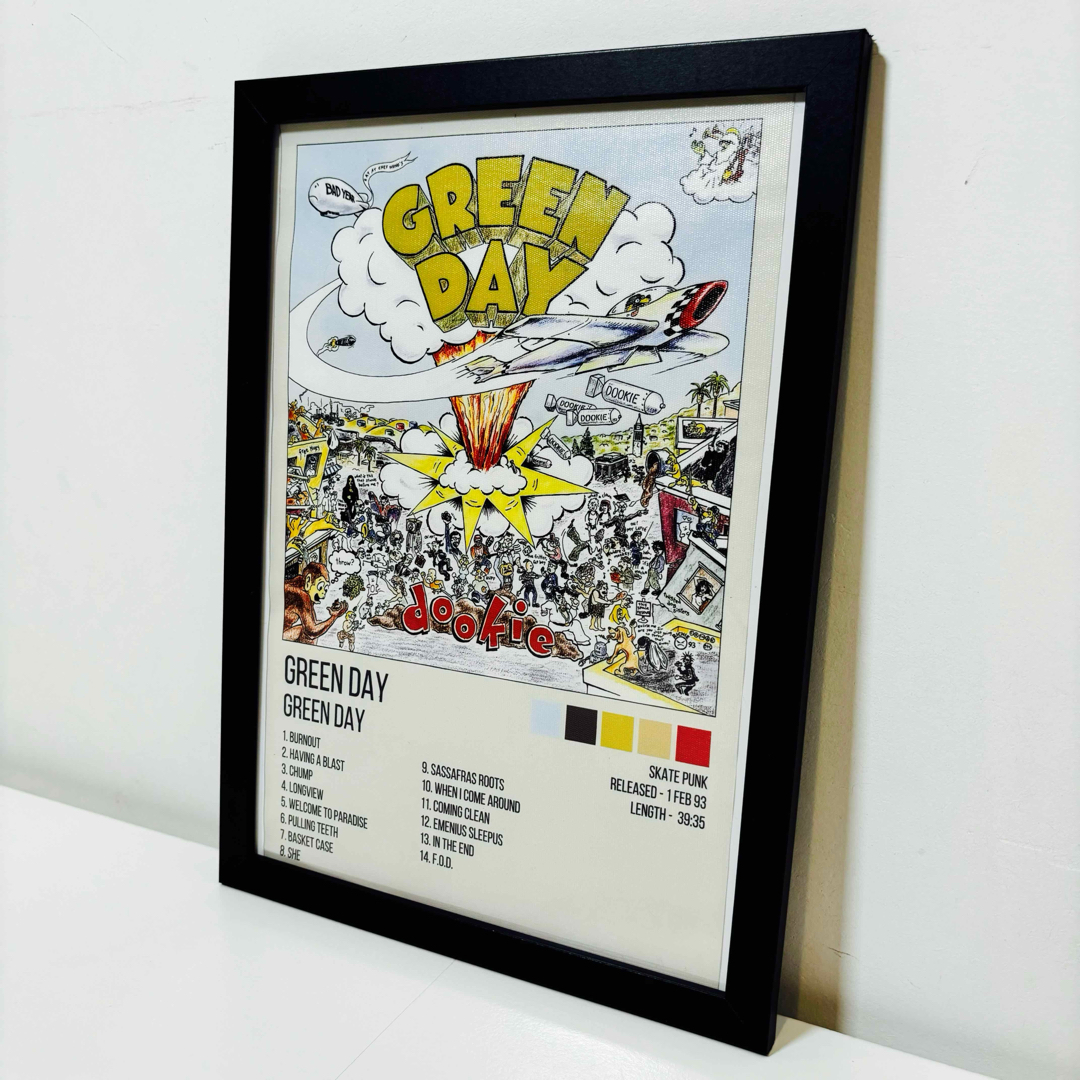 黒額付きポスター】グリーン デイ Green Day Dookie(新品)の 黒額付きポスター】グリーン デイ Green Day Dookie(新品)の