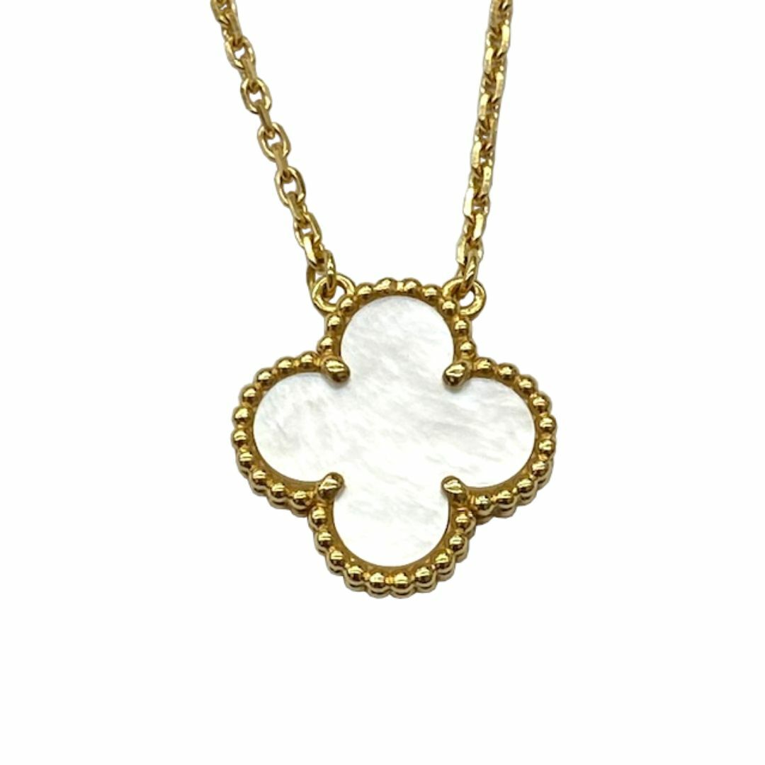 Van Cleef & Arpels - Van Cleef & Arpels ヴァン クリーフ＆アーペル ヴィンテージ アルハンブラ ペンダント Ｋ１８ＹＧ マザーオブパール ＶＣＡＲＡ４５９００ レディース ヴァンクリ ネックレス ジュエリー アクセサリー