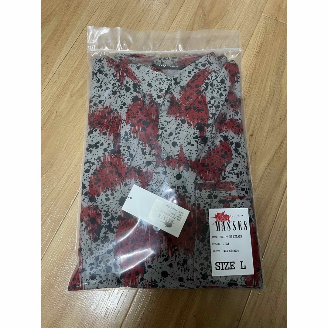 キムタク着 MASSES SHIRT S/S SPLASH マシス シャツ の通販 by キムタク着 MASSES SHIRT S/S SPLASH マシス シャツ の通販 by
