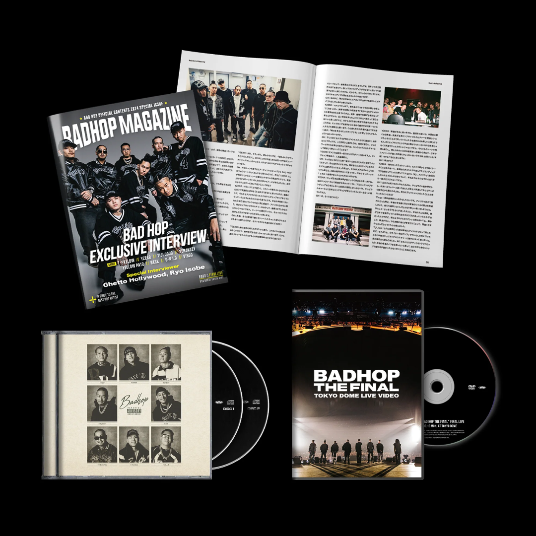 BAD HOP THE LAST EDITION LIMITED SET おまけ BAD HOP THE LAST EDITION LIMITED SET おまけ