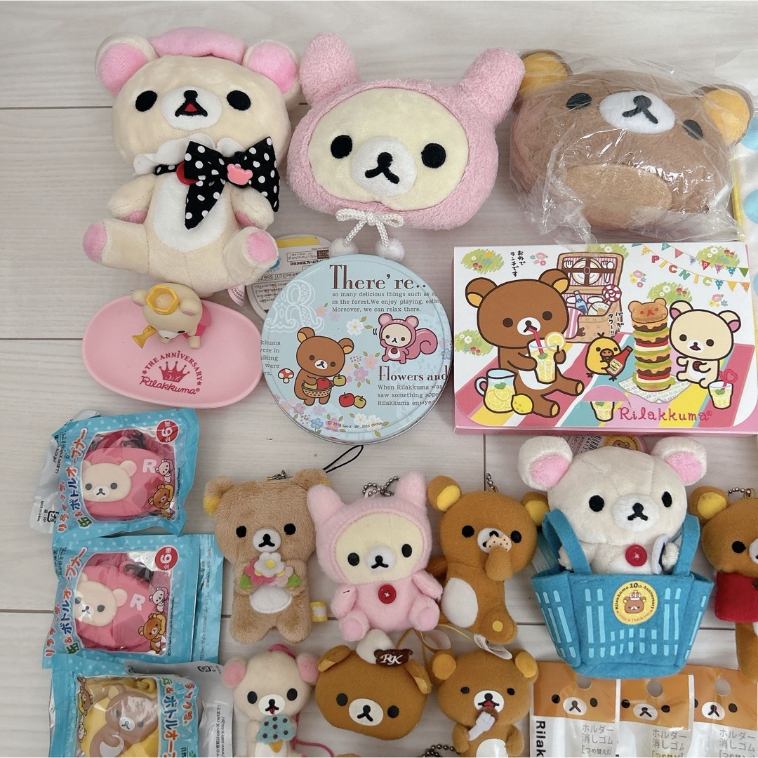 まとめ売り】リラックマ♡ぬいぐるみ雑貨セット まとめ売り】リラックマ♡ぬいぐるみ雑貨セット