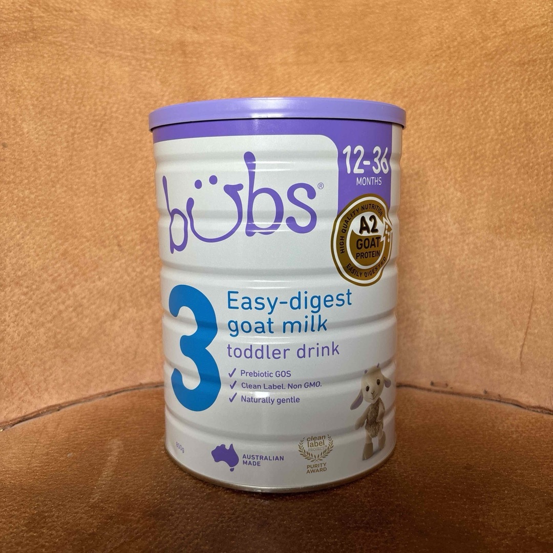 bubs Easy-digest Goat Milk 3 12-36ヶ月 痛々しい 3缶 bubs Easy-digest Goat Milk 3 12-36ヶ月 痛々しい 3缶