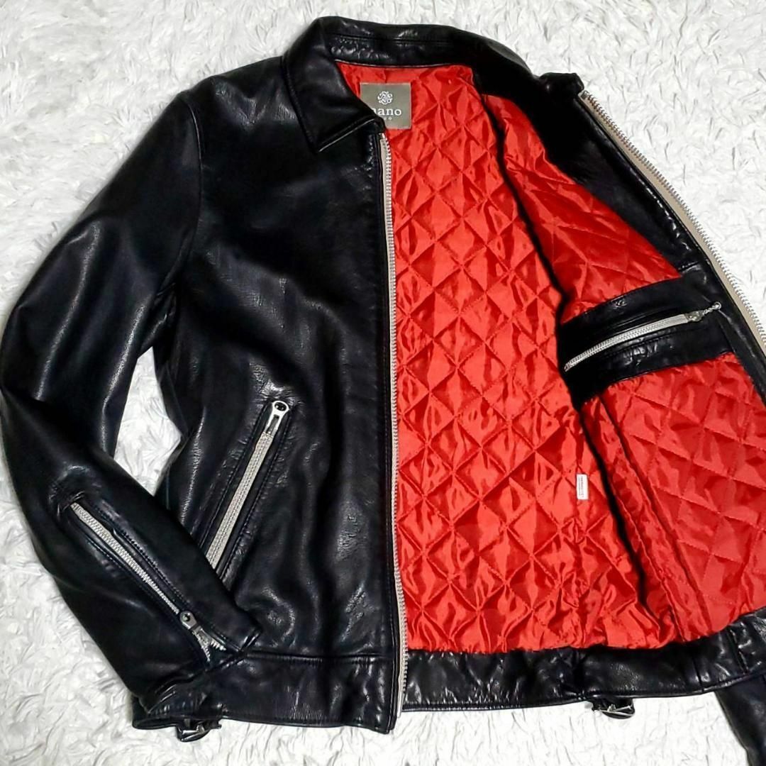 nano・universe - 美品 M ナノユニバース 羊革 シングル nano・universe - 美品 M ナノユニバース 羊革 シングル