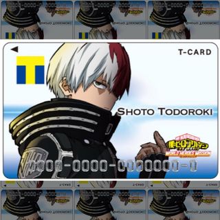 ラクマパック発送！　僕のヒーローアカデミア　轟焦凍　Tカード Vポイントカード(キャラクターグッズ)
