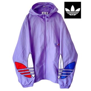 adidas - アディダス トリコカラー ウィンドブレーカー ナイロン adidas - アディダス トリコカラー ウィンドブレーカー ナイロン